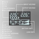 Zasilacz awaryjny UPS 1kVA | 1000W | Power Factor 1.0 | LCD | EPO| USB | On-line