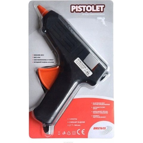 Pistolet do kleju PK10 Q7mm moc 10W BREWIS