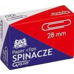 Spinacz R-28 mm GRAND 10op x 100sztuk 110-1381