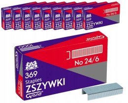 Zszywki 24/6 GRAND 369 1 x 1000sztuk 110-1388