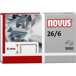 Zszywki 26/6 NOVUS (1000szt) 040-0056