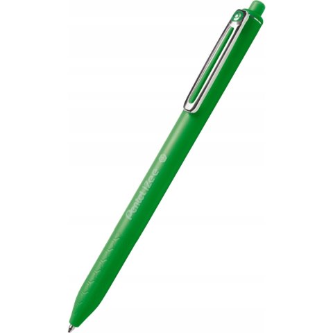 Długopis IZEE 0.7 zielony BX467-D PENTEL z tuszem low viscosity