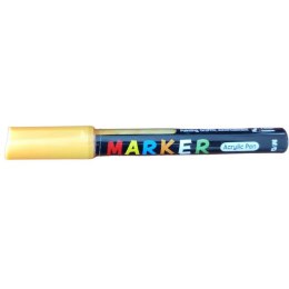 Marker akrylowy 1-2mm jasnożółty MG APL404-15