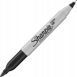 Marker SHARPIE Twin Tip 52011 czarny S0811100