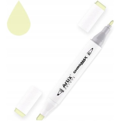 Marker alkoholowy dwustronny PEARL WHITE PP915-109 ARTIX