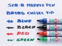 Marker permanentny PILOT SCA-B czerwony PISC-B R