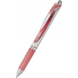 Pióro kulkowe ENERGEL BL77 pudrowy różowy/koralowy róż 0,7mm PENTEL