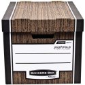 Pudło archiwizacyjne WOODGRAIN brązowe (2szt) 0061001 FELLOWES