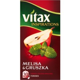 Herbata VITAX INSPIRATIONS (20 torebek) 40g Melisa&Gruszka zawieszka