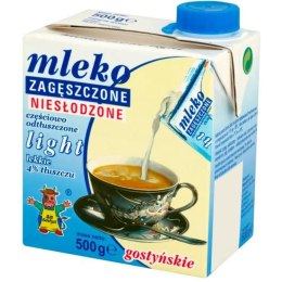 Mleko GOSTYŃ zagęszczone niesłodzone LIGHT 500g