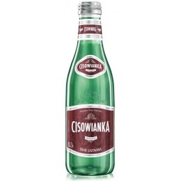 Woda CISOWIANKA 0.3L (24szt) Silny Gaz szkło