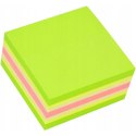 Bloczek STICK"N 51x51mm zielony-mix neon i pastel 21534