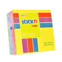 Bloczek STICK"N 76x76mm 400k mix neonowy 6 kolorów 21539