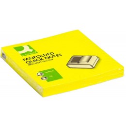 Bloczek samoprzylepny 76x76mm 100k żółty neonowy Z-NOTES KF16575 Q-CONNECT