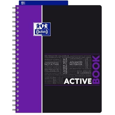 Kołozeszyt A4 80k kratka ACTIVEBOOK mix kolor STUDENT 400019520 OXFORD