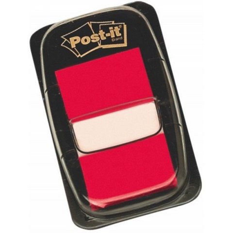 Zakładki indeksujące POST-IT 25x43mm czerwone 680-1 50sztuk 3M