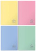 Zeszyt A4 60k kratka ECO PP PASTEL COLORS 9552753 HERLITZ