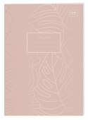 Zeszyt A4 60k kratka 70g METALLIC ROSE GOLD INTERDRUK