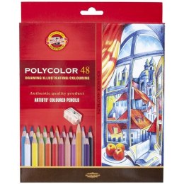 Kredki POLYCOLOR 48 kolorów 3836 KOH-I-NOOR