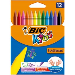 Kredki świecowe 12kol. Plastidecor 945764 BIC