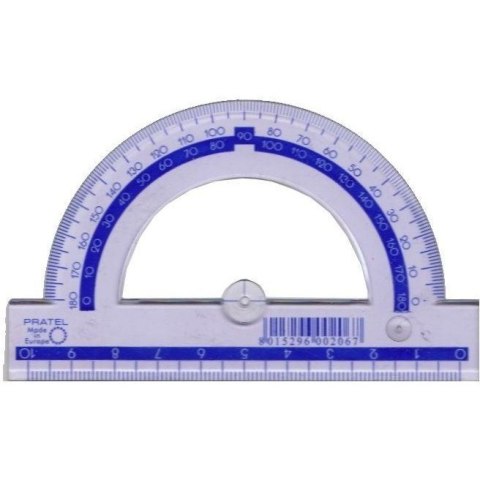 Kątomierz 10cm 180 stopni 206PR PRATEL