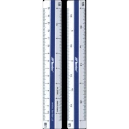 Linijka tr.skalówka nr6 20006 1:500,1000,1250,1500,2000,2500