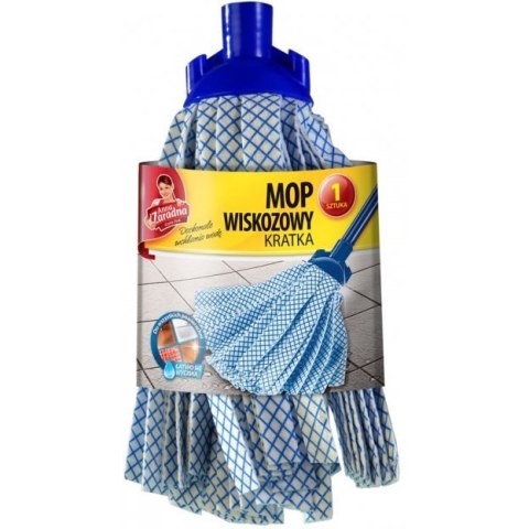 Mop wiskozowy kratka PB-3937 ANNA ZARADNA