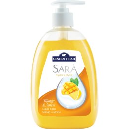 Mydło w płynie SARA 500ml GENERAL FRESH Mango i cytryna