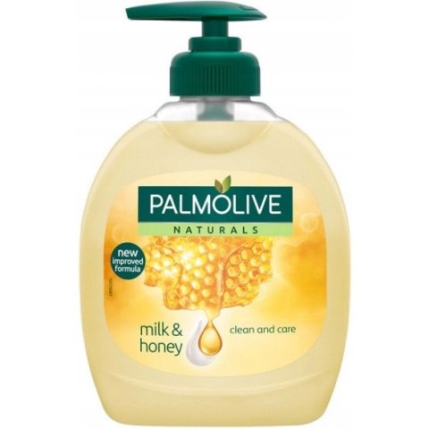 Mydło w płynie z dozownikiem PALMOLIVE 300 ml mleko i miód 13026