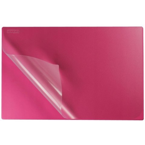 Podkład na biurko z folią 38x58 pink KPB-01-03 BIURFOL