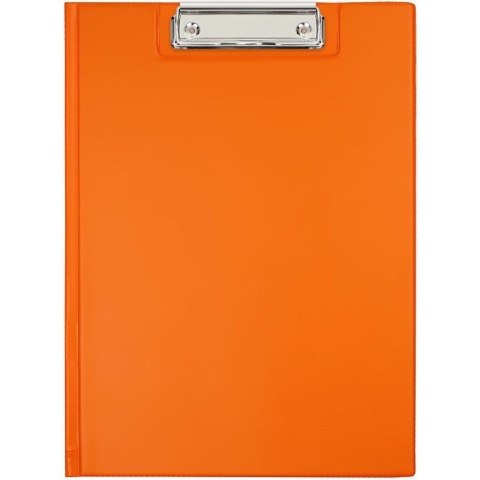 Teczka z klipsem A4 orange BIURFOL KKL-04-04 (pastel pomara.)