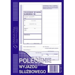 505-3 Polecenie wyjazdu służbowego A5 40kartek Michalczyk i Prokop