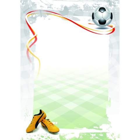 Dyplom A4 FOOTBALL 170g. (25ark.) 212417 Galeria Papieru