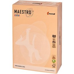 Papier ksero MAESTRO COLOR A4 80g SA24 pastel łososiowy