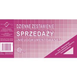 R05-H Dzienne zestawienie sprzedaży nieudokumentowanej od stycznia 2022 Michalczyk i Prokop