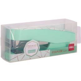 Zszywacz 25 kartek 24/6 26/6 MACARON zielony 0402F GREEN DELI