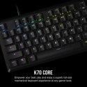 Klawiatura mechaniczna K70 Core RGB czarna