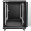 Szafa RACK 19" | 15U | 600 x 600 x 855 | stalowa obudowa