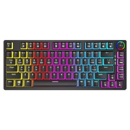 Klawiatura mechaniczna bezprzewodowa PHENIX, Gateron Red Pro, Pudding