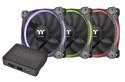 Wentylator Riing 14 RGB TT Premium Edition 3 Pack (3x140mm, LNC, 1400 RPM) Retail/BOX