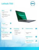 Notebook Latitude 7350 Win11Pro Ultra 7 165U/32GB/512GB SSD Gen4/13.3' FHD+/Int/FgrPr/IR Cam/Mic/WLAN+BT/Backlit Kb/3C/vPro/3YPS