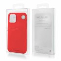 MERCURY Etui MERCURY Soft Feeling do Apple iPhone 11 PRO MAX HOLE czerwony