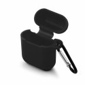 Etui na słuchawki do Apple AirPods I/II czarny BOX