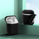 Etui na słuchawki do Apple AirPods I/II czarny BOX