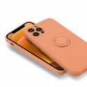 Etui FINGER RING do Apple iPhone 11 PRO pomarańczowy