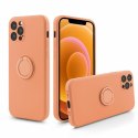 Etui FINGER RING do Apple iPhone 11 PRO pomarańczowy