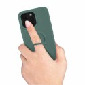 Etui FINGER RING do Apple iPhone 13 MINI zielony