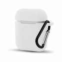 Etui na słuchawki do Apple AirPods I/II biały