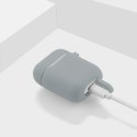 Etui na słuchawki do Apple AirPods I/II szary