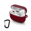 Etui na słuchawki do Apple AirPods Pro burgund